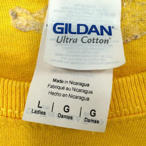 Kobe Bryant Lakers 24 8RYANT Women's L VINTAGE Gildan Cotton Short Sleeve Tee - Picture 3 of 5